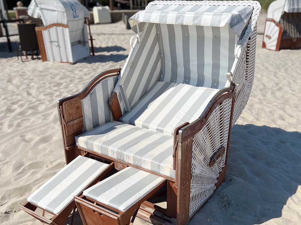 liege Strandkorb Vermietung Müller´s Beach Grömitz - Thomas Müller