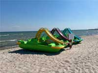 Tretboote mit Rutsche MÜLLER´S BEACH GRÖMITZ Thomas Müller